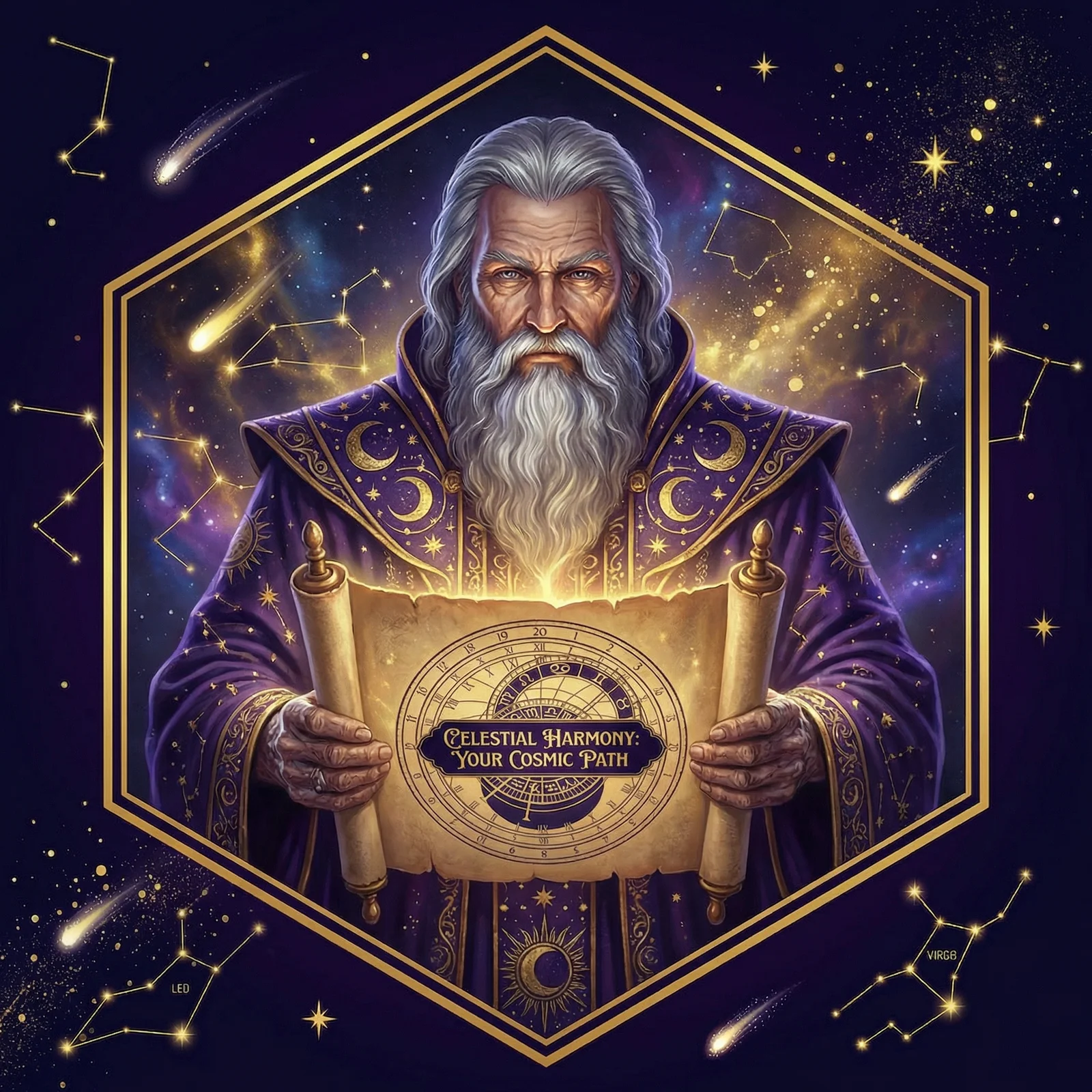 占星师奥利安·星河头像 - 星象彩运占星馆 - 七星彩