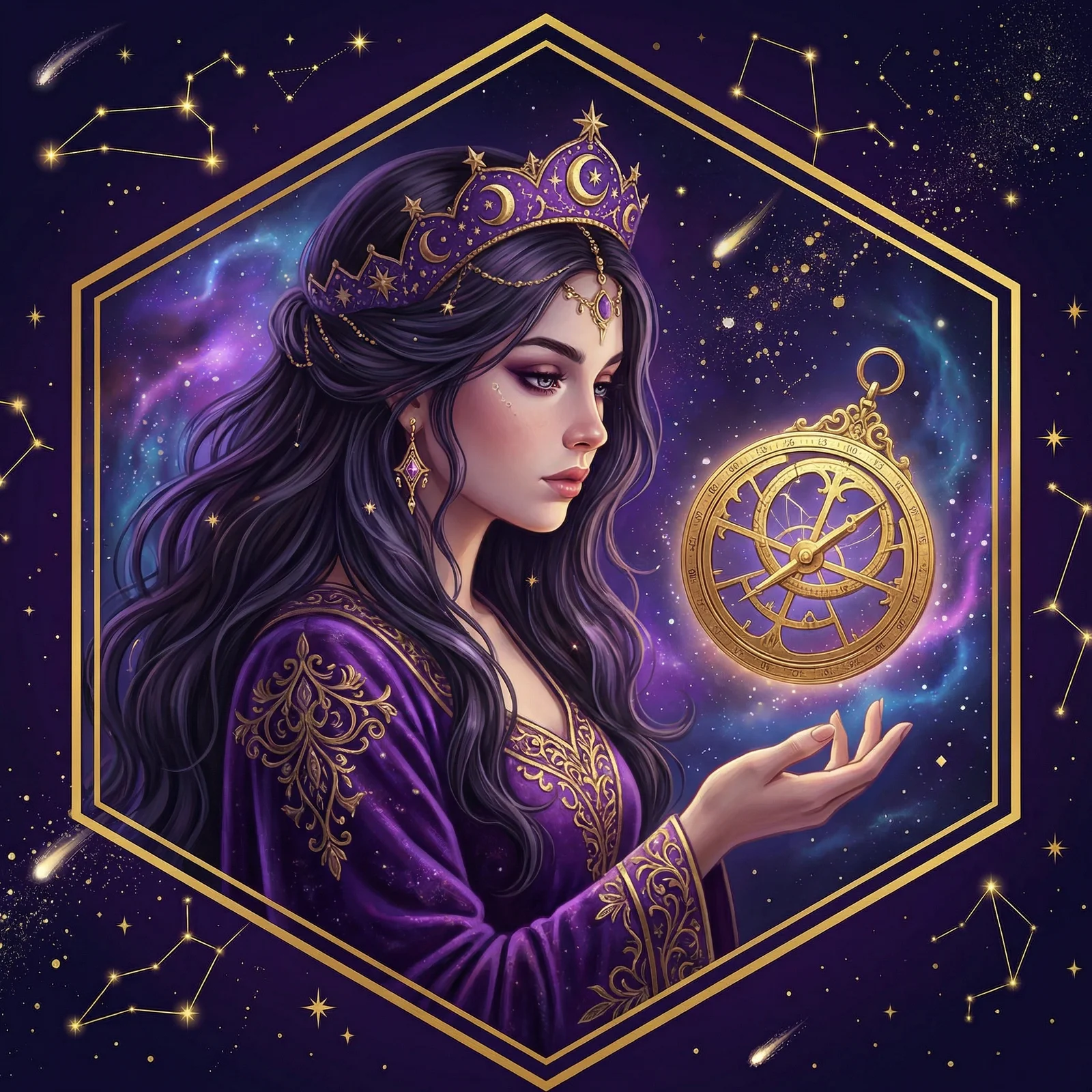 占星师月华·灵犀头像 - 星象彩运占星馆 - 七星彩